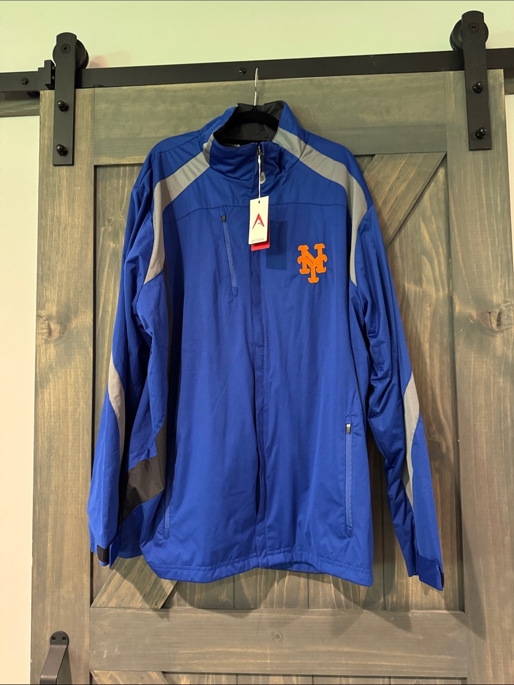 NWT Men’s Antigua Genuine MLB NY Mets Jacket